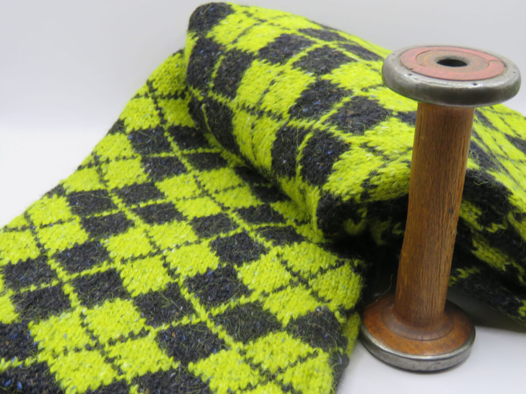 Rowan felted tweed argyle