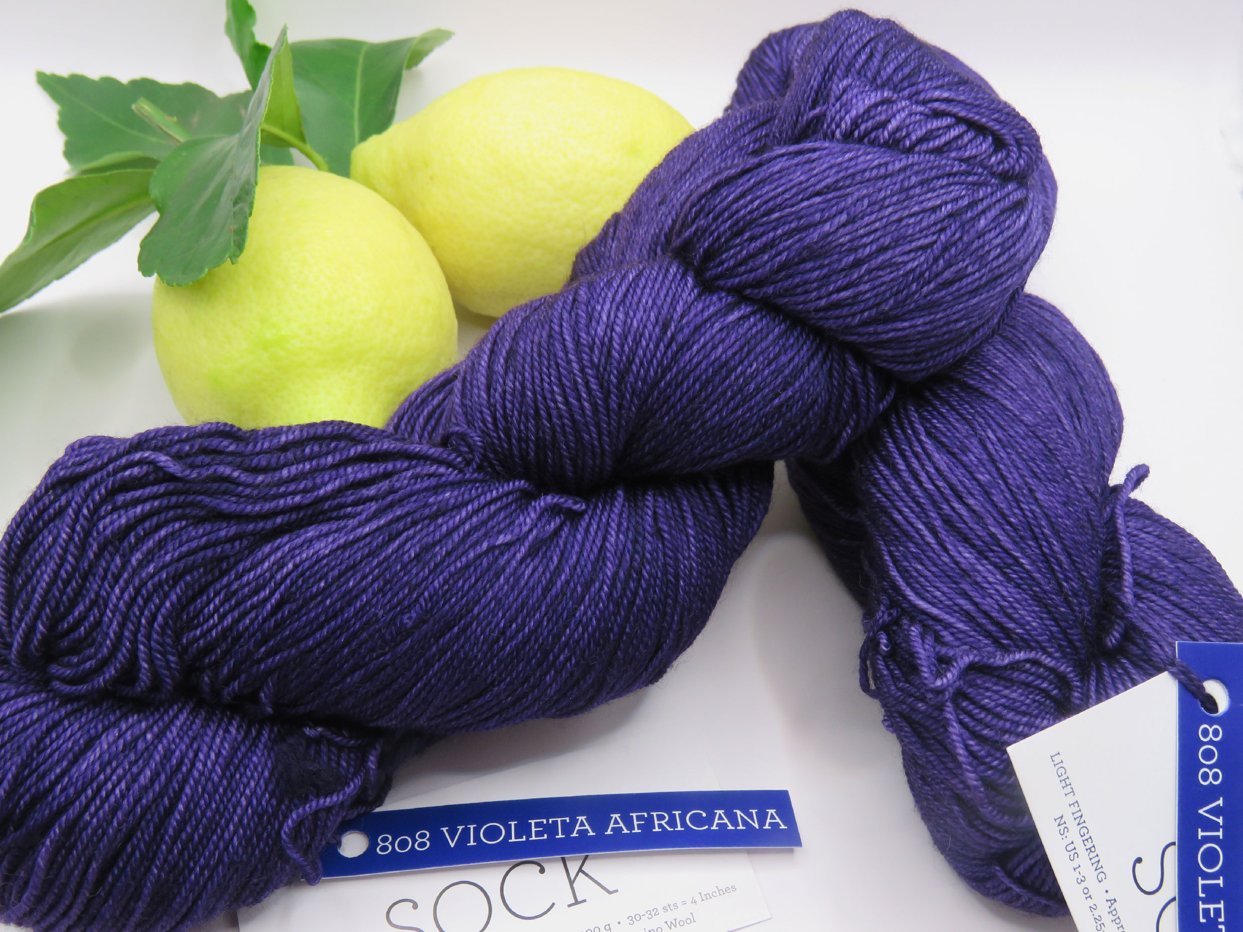 Sock 808 Violeta Africana
