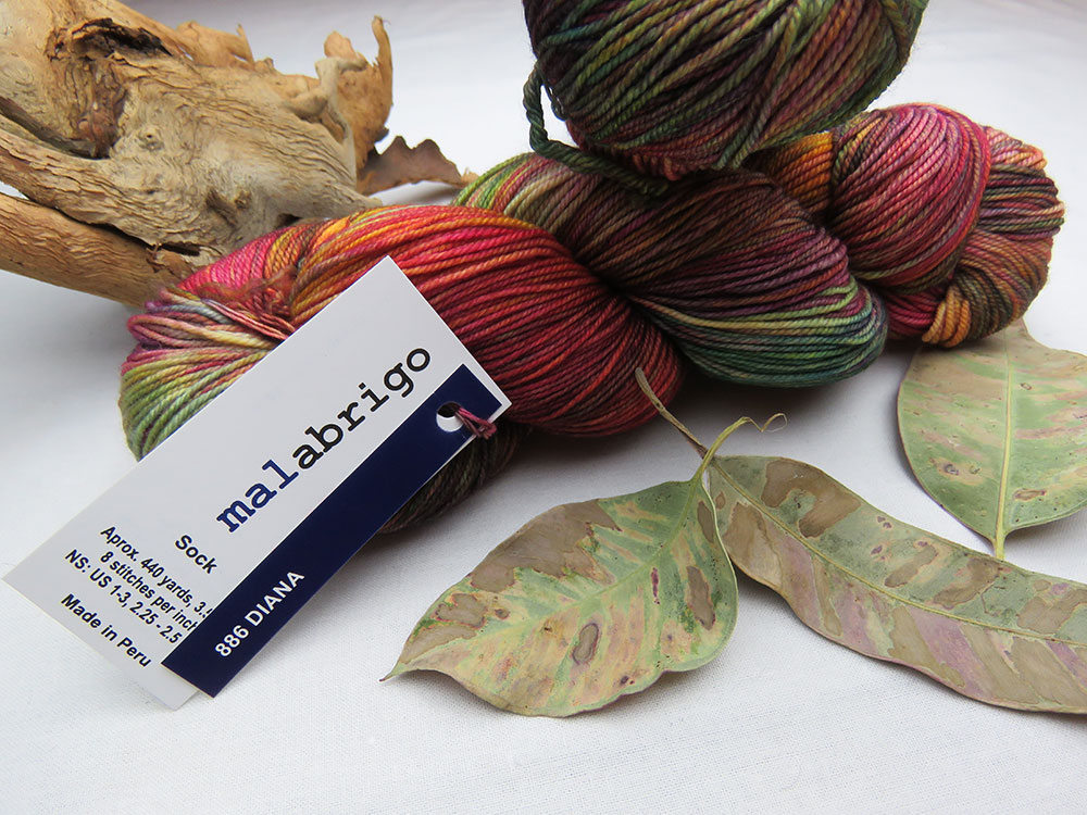 Malabrigo - Sock - Diana - Light Fingering - 100% Superwash Merino Wool