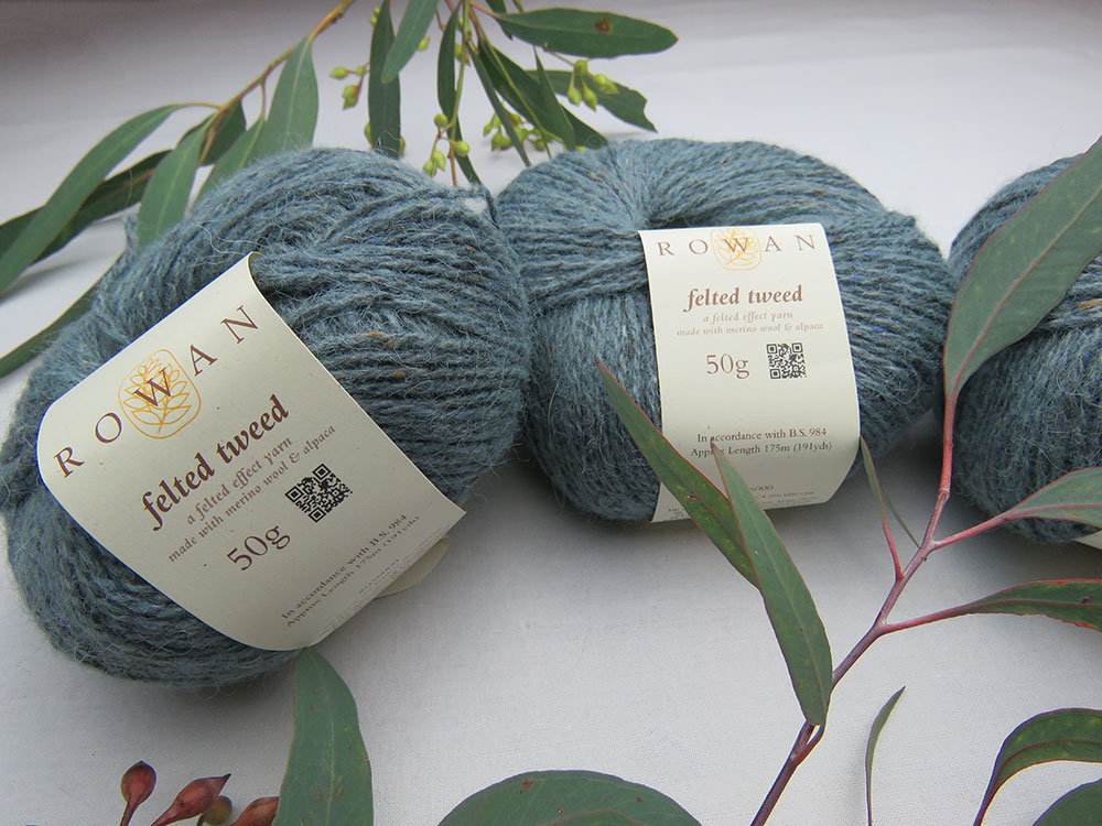 Rowan - Felted Tweed - Delft - DK - 8ply Light - Wool - Viscose - Alpaca