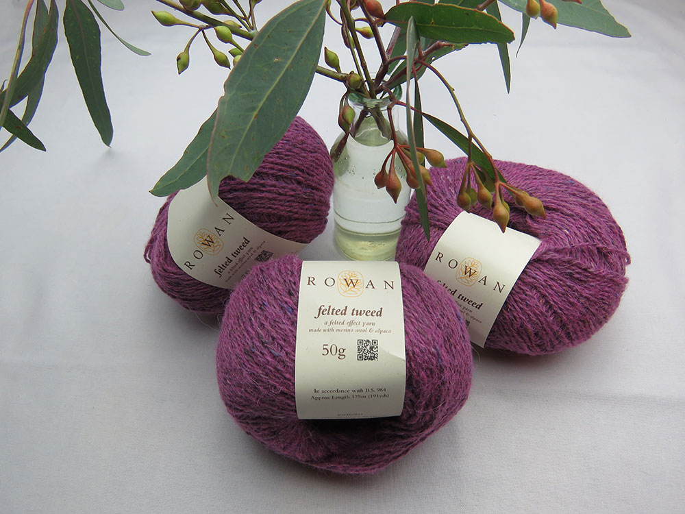 Rowan - Felted Tweed - Peony - DK - 8ply Light - Wool - Viscose - Alpaca