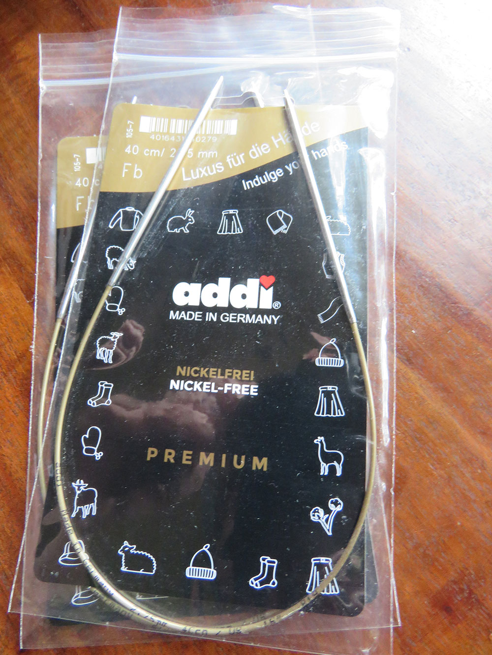 Addi Circular Needles : 40cms